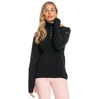 Roxy Sayna Half Zip (True Black) 